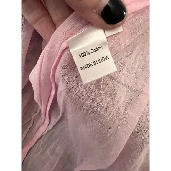 NWT Banjanan Hazel Maxi Dress Tiered Sleeveless Floral Pink Womens Size … - Picture 11 of 11